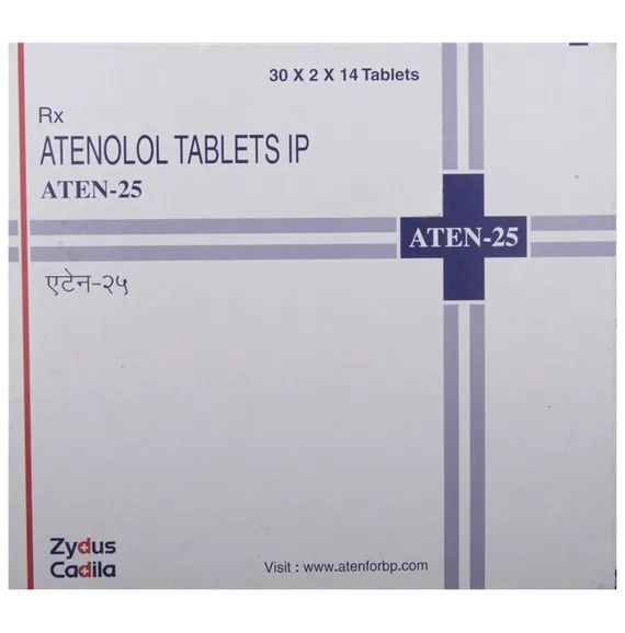 aten 25mg tablet 14's